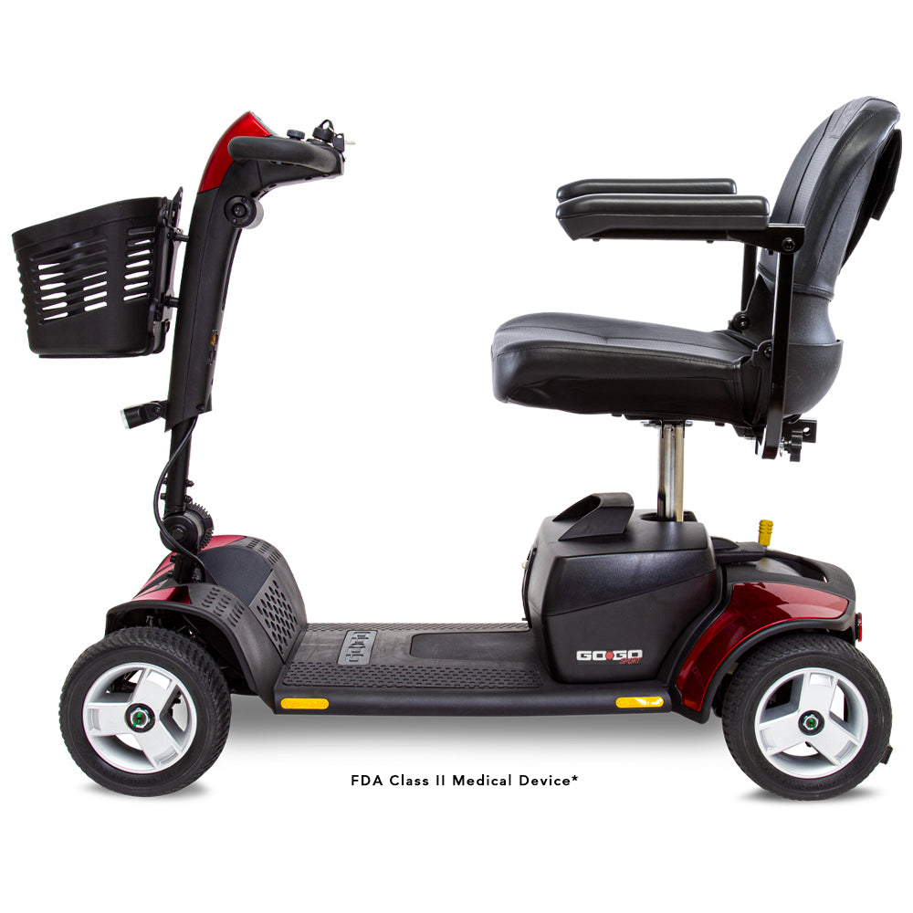 Pride Go Go Sport 4-Wheel - Red profile