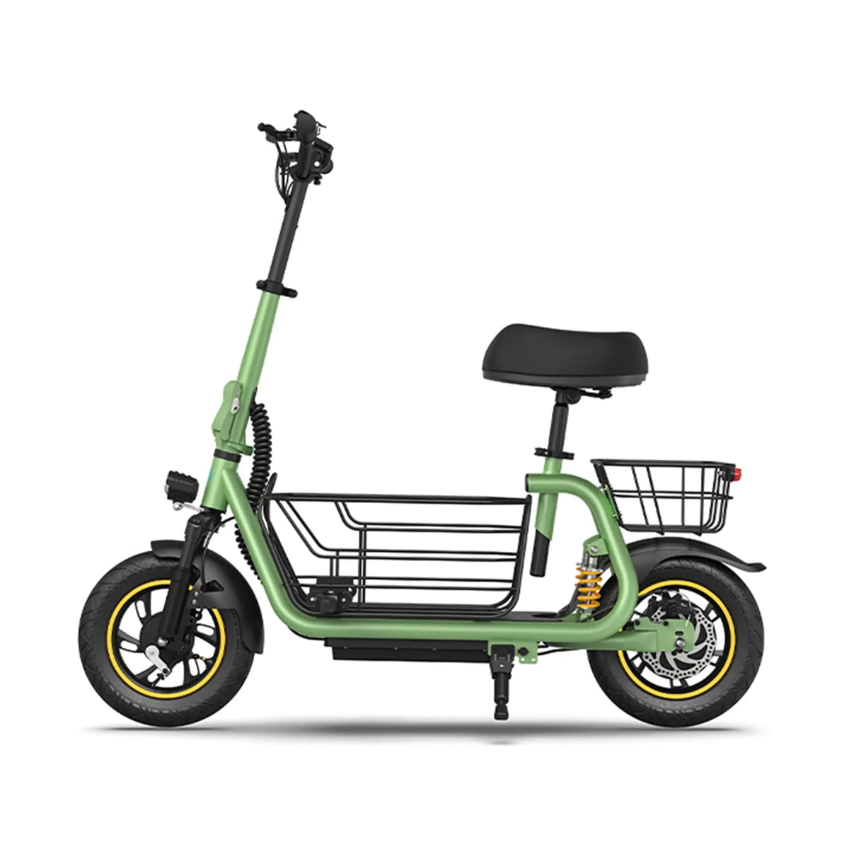 Gyroor C1Pro electric scooter in military green