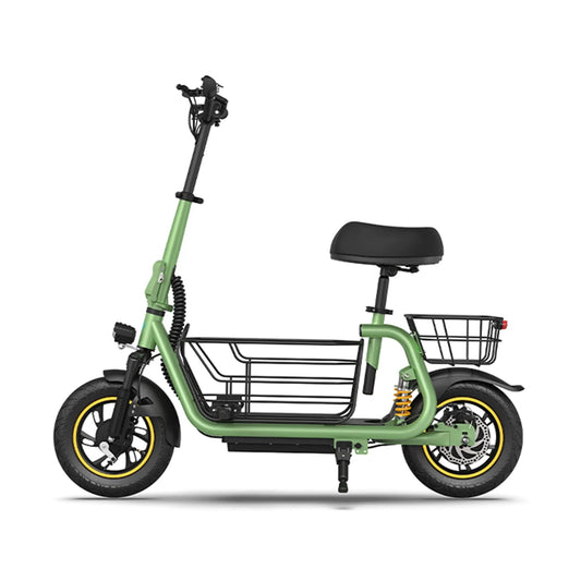 Gyroor C1Pro electric scooter in military green