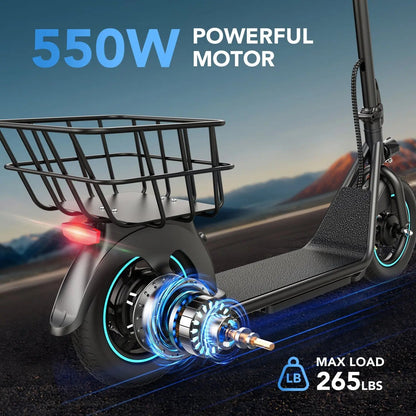 Gyroor X2 electric scooter side view