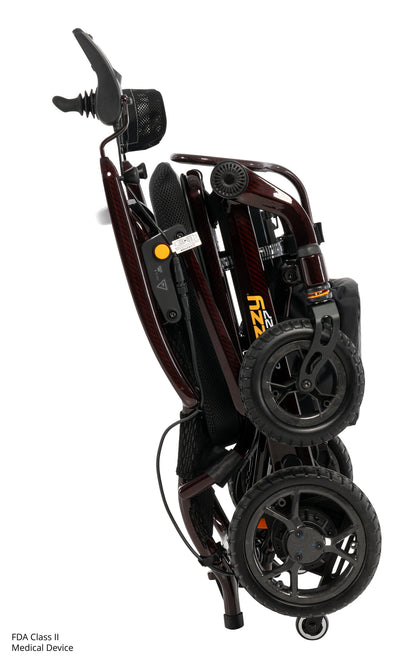 Pride Jazzy Carbon 27 - Black Cherry folded