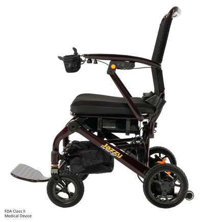 Pride Jazzy Carbon 27 - Black Cherry left profile