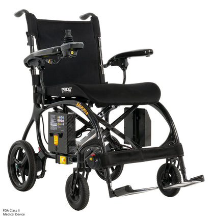 Pride Jazzy Carbon 27X - Black quarter right