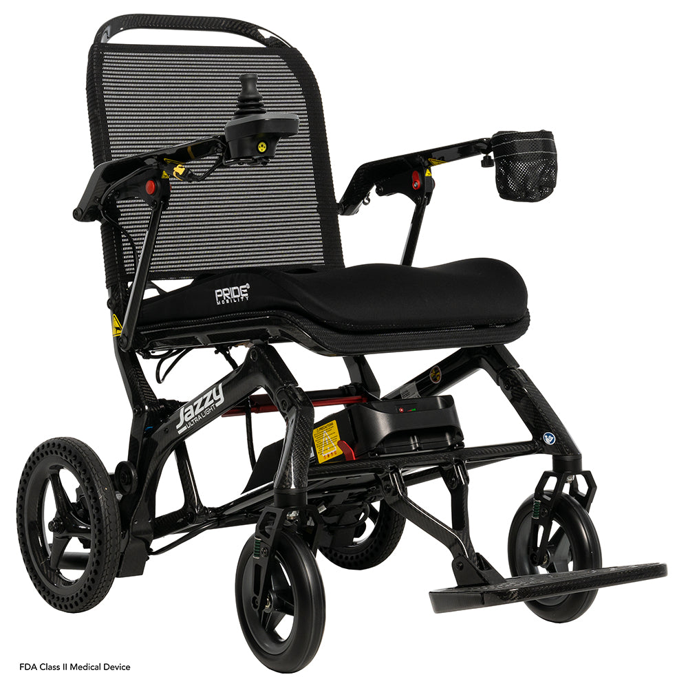 Pride Jazzy Ultra Light power wheelchair - beauty shot right