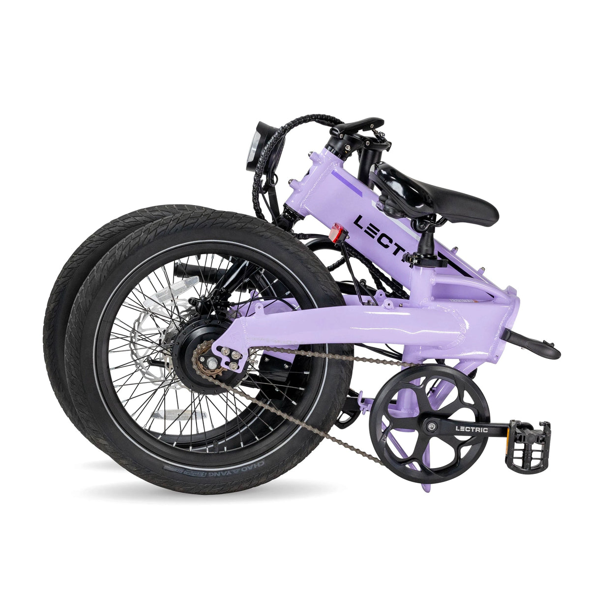 Lectric XP Lite2 Lavender Haze folded studio view