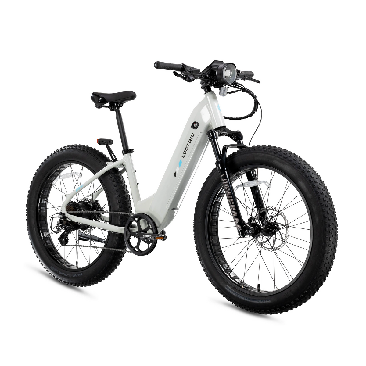 XPeak2 Step-Thru Stratus White — front three-quarter
