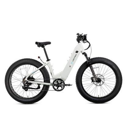 XPeak2 Step-Thru Stratus White — side profile