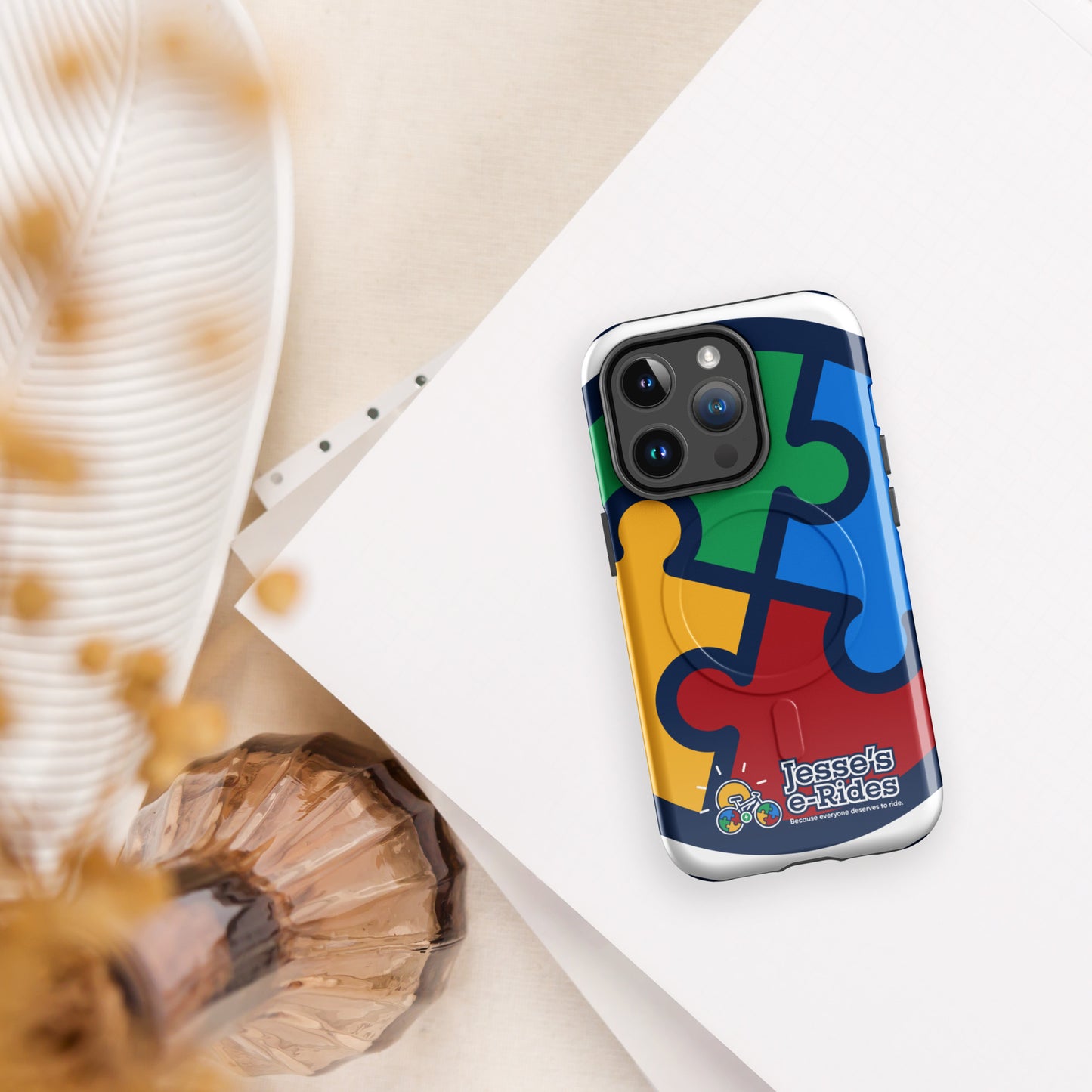 Jesse’s e-Rides MagSafe® Tough iPhone Case – Ultimate Protection with Purpose!