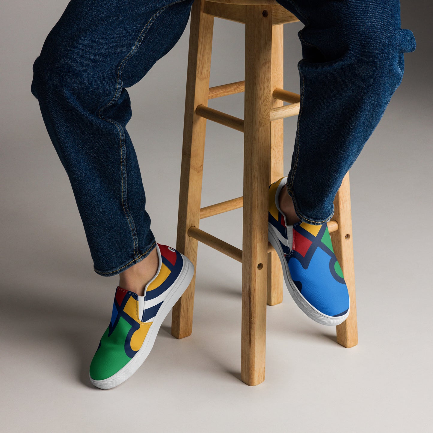 Jesse’s e-Rides Men’s Slip-On Canvas Shoes – Comfort Meets Style!