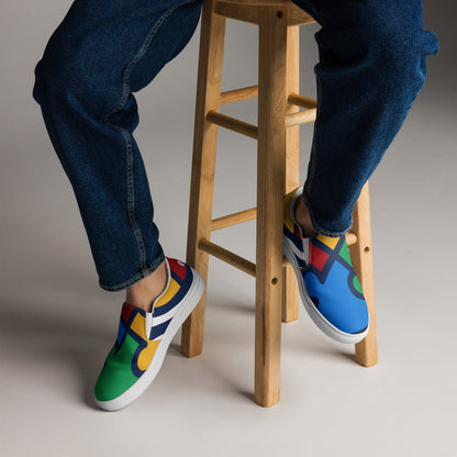 Jesse’s e-Rides Men’s Slip-On Canvas Shoes – Comfort Meets Style!