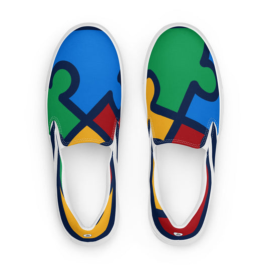 Jesse’s e-Rides Men’s Slip-On Canvas Shoes – Comfort Meets Style!