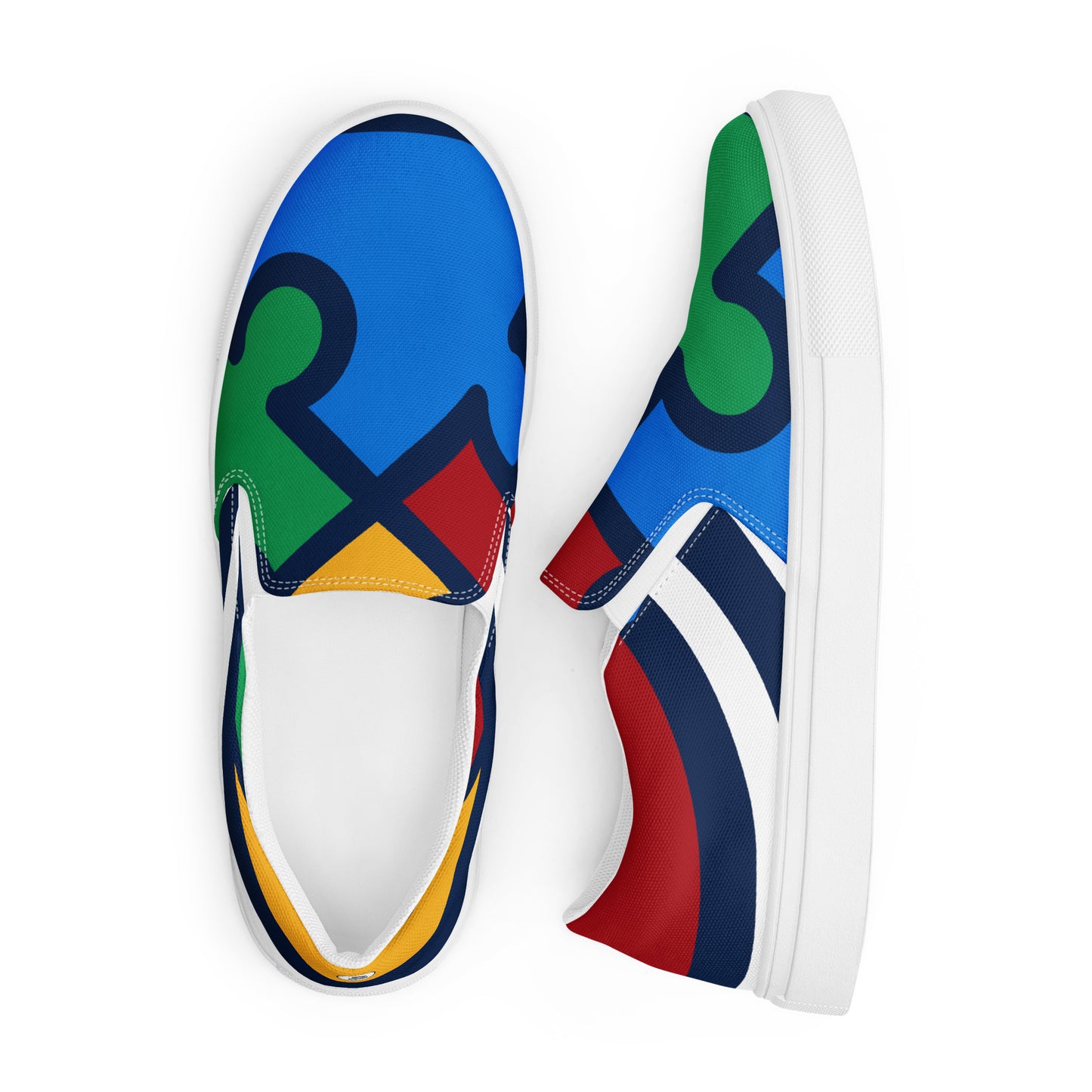 Jesse’s e-Rides Men’s Slip-On Canvas Shoes – Comfort Meets Style!