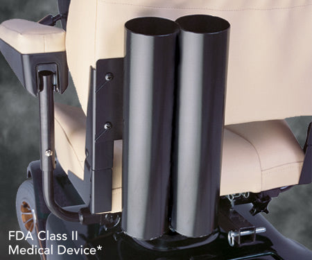 Pride Mobility double cane and crutch holder
