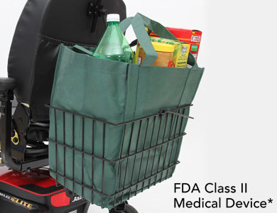 Pride Mobility rear basket