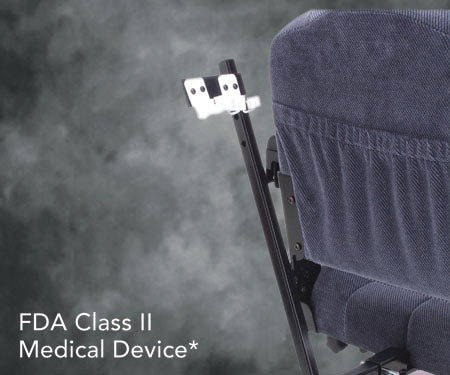 Pride Mobility forearm crutch holder