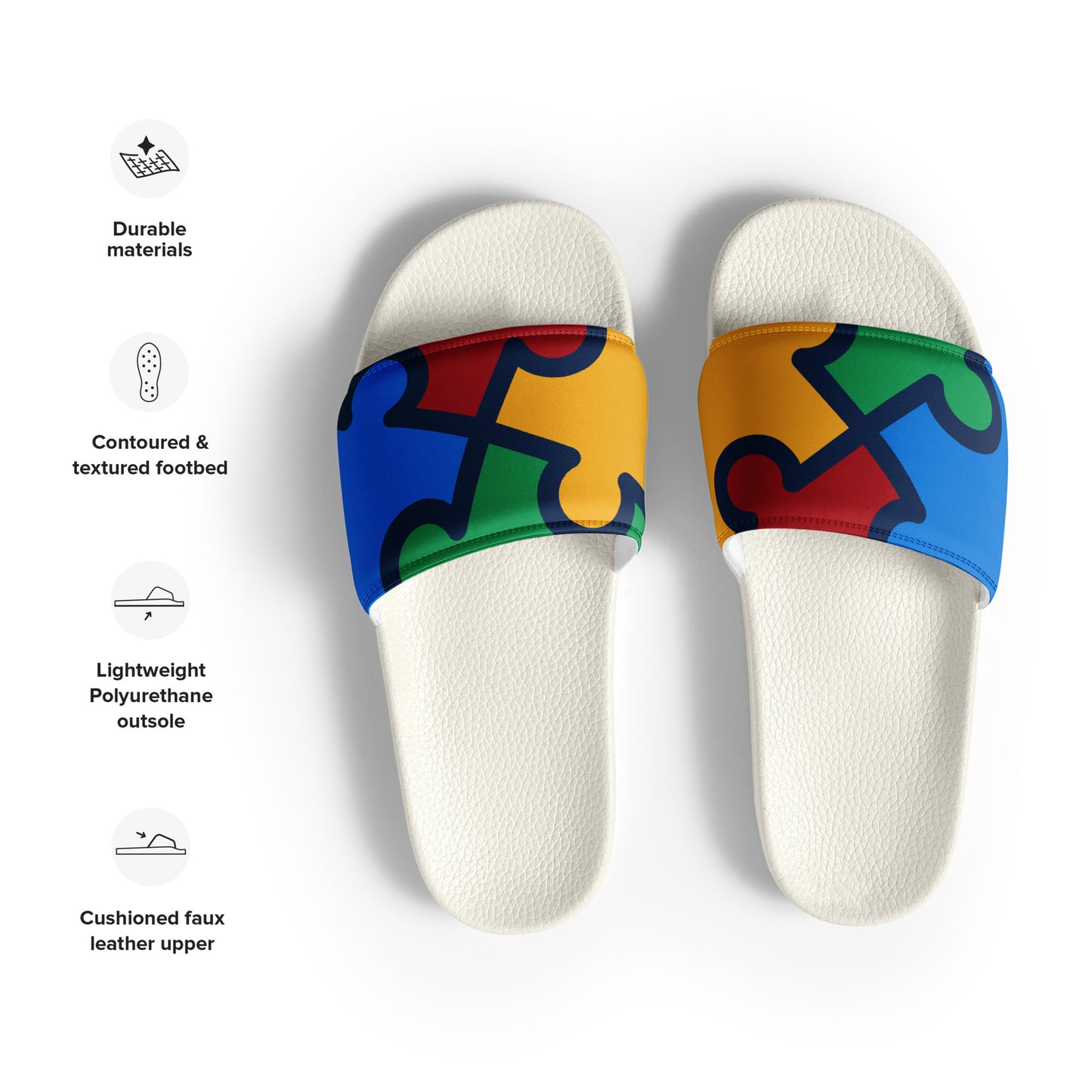 Jesse’s e-Rides Women’s Slides – Comfort Meets Bold Style!