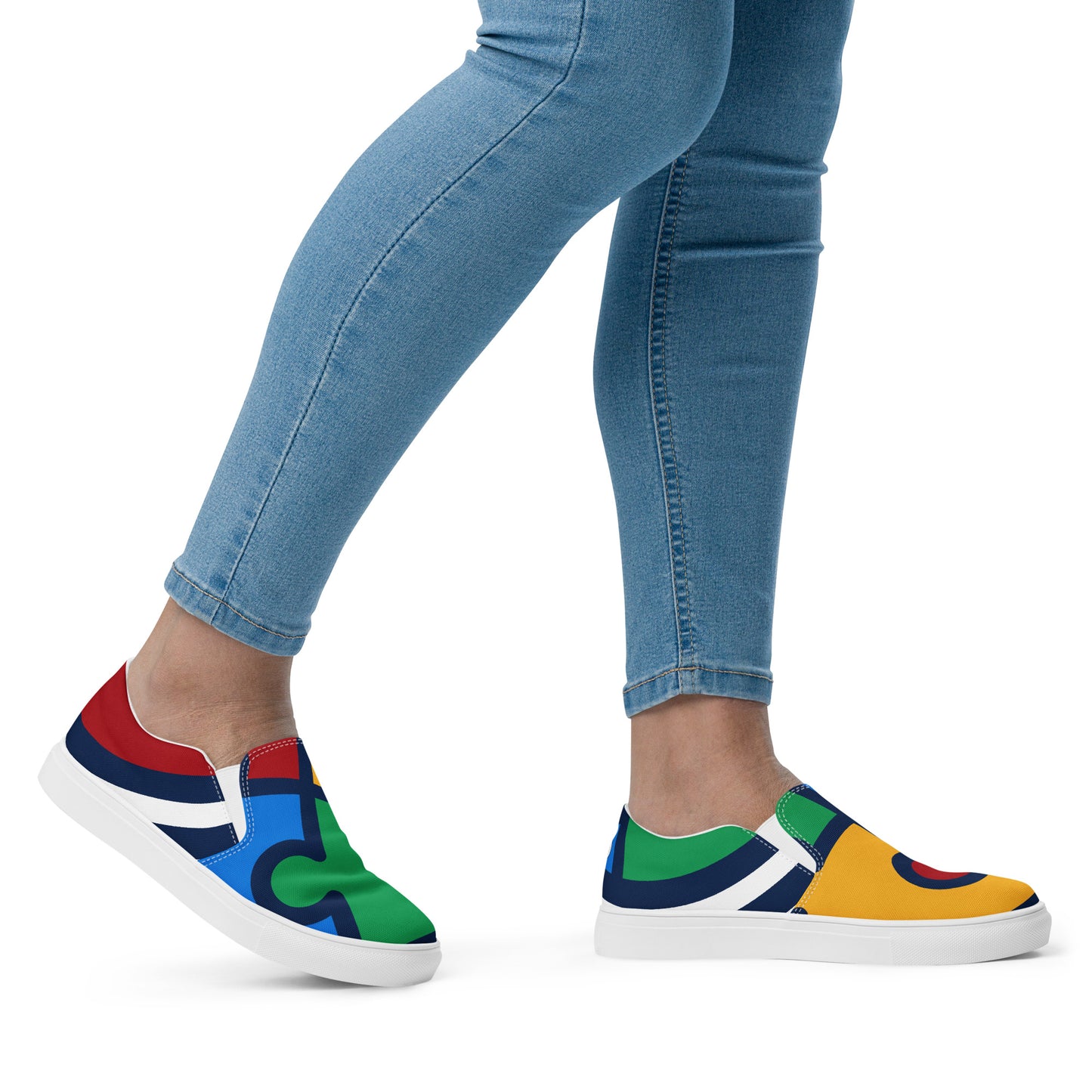 Jesse’s e-Rides Women’s Slip-On Canvas Shoes – Comfort Meets Style!
